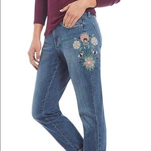 Jessica Simpson floral jeans - size 27